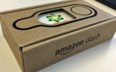 Le Dash Button : la petite révolution que vient de lancer Amazon, le géant de l’e-commerce