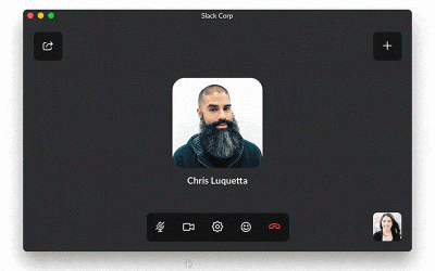Slack a maintenant intégré les appels vidéo