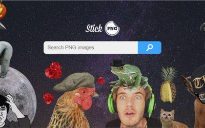 StickPNG : un moteur de recherche d’images PNG sur fond transparent