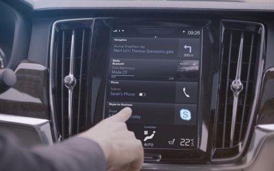 Skype for business : Une offre de connectivité et de communication en voiture.