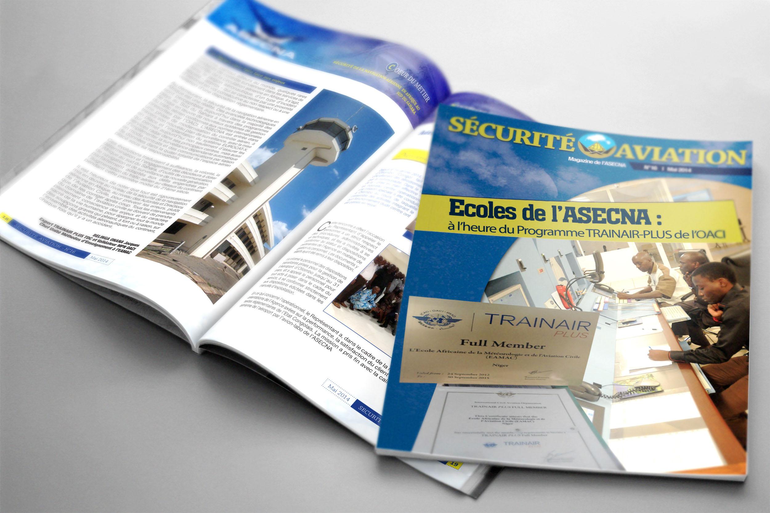 Magazine " Sécurité aviation "- ASECNA