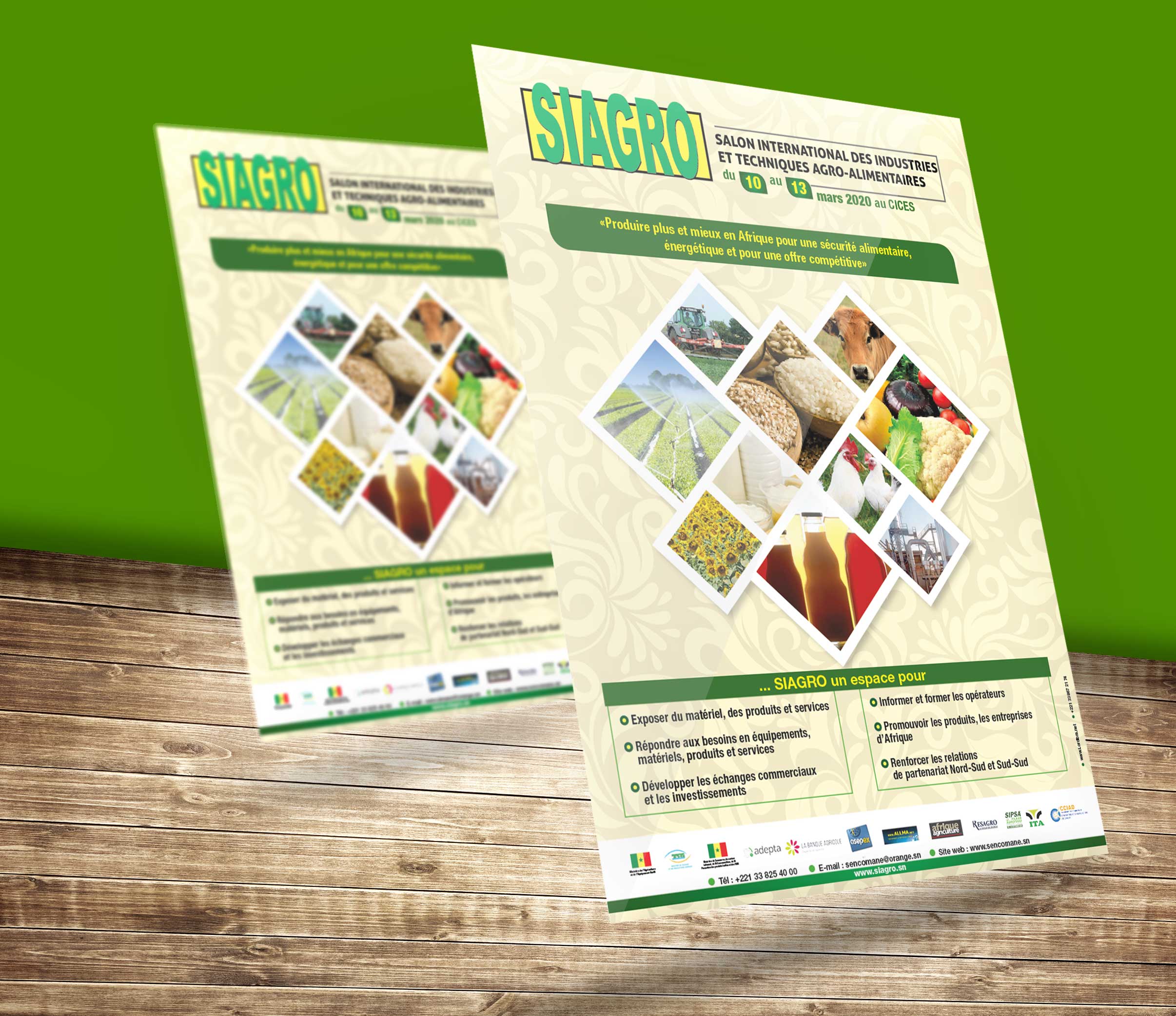 Flyers A5 - SIAGRO 2020 | Design by Lordibra |