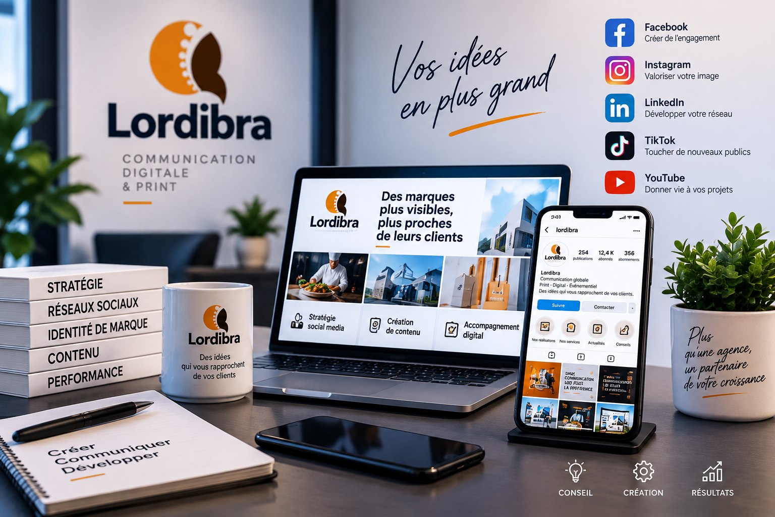 Community management et communication digitale à Dakar – LORDIBRA
