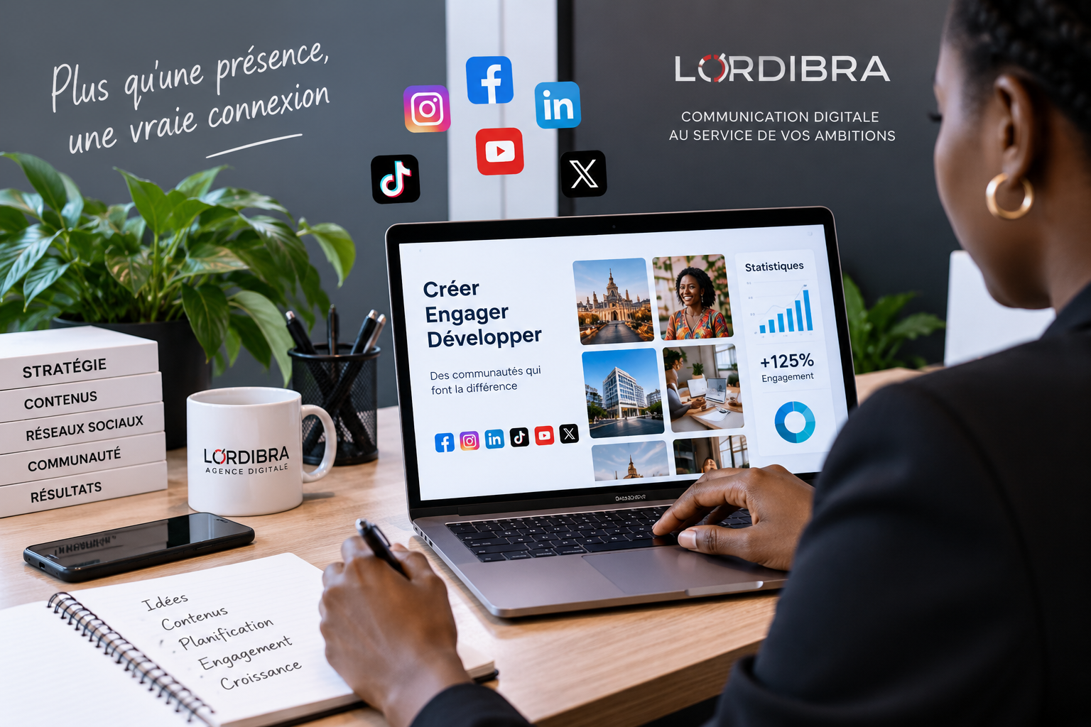 Community management et gestion des réseaux sociaux à Dakar – LORDIBRA